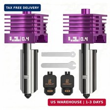 2PCS 0.4MM Hotend Kit for Bambu Lab P2S/H2D/H2C/H2S/X2D/A1/A2L/A1MIN | Quench-Po picture