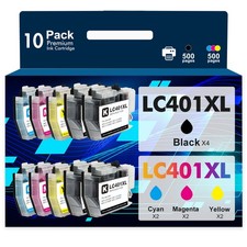 LC401 LC401XL Ink Cartridges for Brother MFC-J1010DW MFC-J1012DW MFC-J1170DW picture