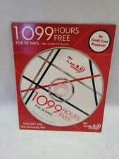 AOL 9.0 Optimized Disk CD - NEW - 1099 Hours Free America On-line picture