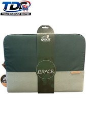 STM Goods Grace 15” Laptop Sleeve Hunter Green NEW Slim Stylish Protective Case picture