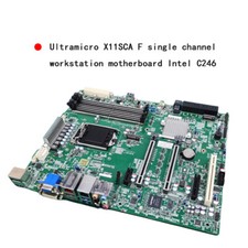 Supermicro Engineteh BIOS X11SCA-F Intel C246 Single Socket LGA-1151 Motherboard picture