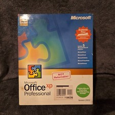 Microsoft Office XP Professional version 2002 picture