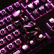 Games NieR:Automata Keycap Set Backlit Keycaps f/Mechanical Keyboard Customized picture