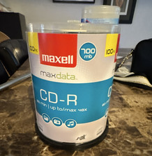 Maxell maxdata CD-R Recordable 700MB 80min 48x Spindle/Cake Box picture