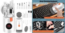 Kit de limpieza multifuncional 20 en 1 para dispositivos electrónicos cepillo. picture