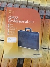Microsoft Office 2010 Professional For 18 PCs Full Retail NEW SEALED Box Version picture