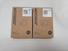 2ct  6 Pack JOYROOM Magnetic Cable Organizer Clips ~ WHITE ~ NEW & SEALED picture