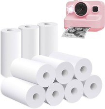 Dylanto Printing Paper, Printing Camera Refill Thermal Paper 10 Rolls, BPA Free picture