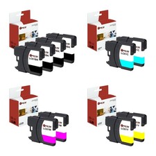 10Pk LTS LC-61 BCMY Compatible for Brother MFC250C 255CW, DCP165C Ink Cartridge picture