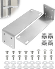Rack Mount Bracket Ear Kit Compatible with Ubiquiti US-8-150W Unifi Edgeswitch picture