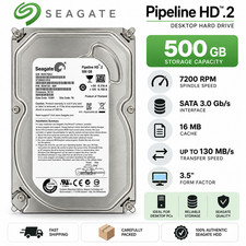 HDD Hard Drive Sata Seagate Pipeline HD.2 ST3500312CS 9GW132 500GB 5.9K RPM 3Gb picture