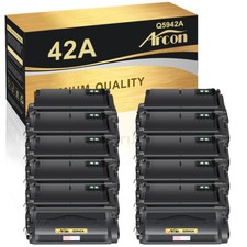 10PK Q5942A 42A Toner Compatible With HP LaserJet 4250 4250n 4350 4350dtnsl 4200 picture