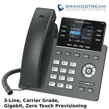 Grandstream GRP2613 3-Line Carrier-Grade IP Phone PoE Gigabit Color Screen picture