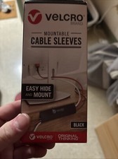 VELCRO Black Mountable Cable Sleeves 36”X 5 3/4” picture