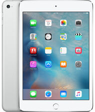 Apple iPad mini 4 128GB, Wi-Fi + Cellular (Unlocked), 7.9in - Silver picture