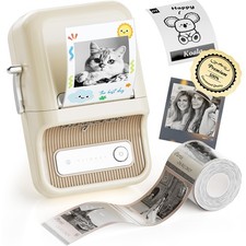 NIIMBOT Sticker Printer, B21 Pro Portabel Sticker Maker, Bluetooth Label Make... picture