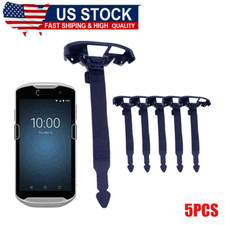 5Pcs New TC51 Black Plastic Carrying Clip with Handstrap for Zebra TC510K TC56 picture