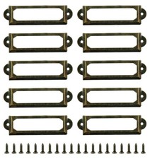 50Pcs Antique Metal Label Holders 2