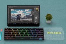 STK61 60% RGB USB  Bluetooth  Mechnical Keyboard (Multicolor) picture