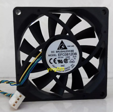 For Delta Electronics EFC0812DB 0.50A 4Pin 80 x80 x 15 Ball DC Brushless Fan kw picture