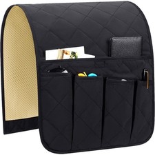 Non-Slip Remote Control Holder with 5 Pockets Couch Sofa picture