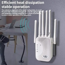 🔥WiFi Extender 1200Mbps | Long-Range Booster with Dual Antennas, Ethernet Port picture