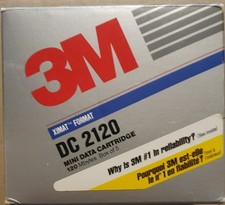 3M Mini Date Cartridge FIVE NEW SEALED DC 2120 120 Mbytes Open Box picture