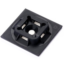PANDUIT Mount Base with Acrylic Adhesive Tape, Weatherproof Black, 500 Pieces AB picture
