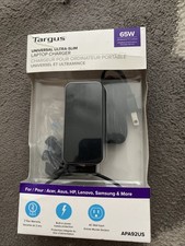 Targus APA90US 65 W 19V 4.74A Universal AC Adapter Laptop Charger w/5 Tips picture