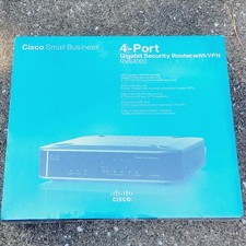 NEW Cisco  BUSINESS ( RVS4000 ) 4-Port Gigabit Security Router  HOME OR BUSINESS picture