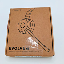 Jabra Evolve 65 Wireless Headband Headset Dual Bluetooth Boom Mic  picture