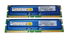 Samsung 128MB Rambus 2x64MB PC600 600MHz ECC 184-Pin RDRAM - KMMR18R84AC1-RG6 picture