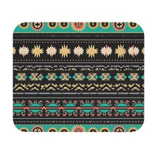 Southwestern Aztec Pattern Mouse Pad | Tribal Geometric Desk Mat picture