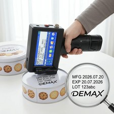 Industrial Handheld Inkjet Printer Date Batch Code Box Carton Expiry Tag New Bag picture