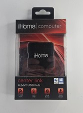 iHome Computer Center Link 4 USB Port Hub. Original Packaging  picture