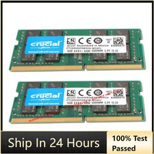 CRUCIAL DDR4 16GB 3200 PC4-25600 Laptop SODIMM Non-ECC 260-Pin Memory RAM picture