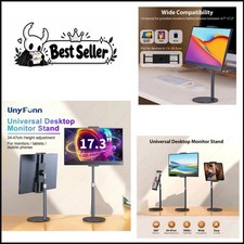 Portable Monitor Stand Adjustable Height for 4.7-17.3 in Phone Tablet Monitor picture