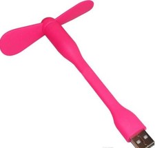 3X COLOR USB POWER AIR COOLING Mini FANS For Travel Laptop Portable Office Desk picture