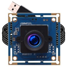 ELP 8mp USB Camera Module for Laptop 4K Webcam Board 75degree Wide Angle picture