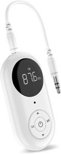 Airplane Bluetooth 5.3 Transmitter for All Headphones - Bluetooth Adapter White picture