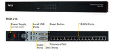 Raritan MasterConsole Digital MCD-216 Dual User USB DVI Audio 16 port KVM Switch picture