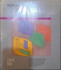 Vintage 1984 IBM TopView Multitask System for DOS  w/Disks New in Box picture