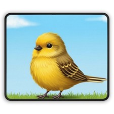 Cute Yellow Bird Gaming Mouse Pad picture