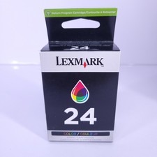 New Genuine Lexmark 24 Ink Cartridge X Series X4530 X4550 Z Series Z1420 picture