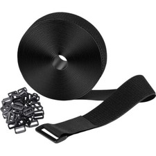 1Set Reusable Hook and Loop Straps Adjustable Cinch Cable Tie picture