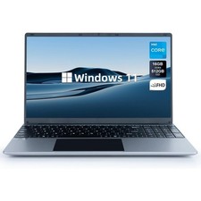 3pcs 15.6 inch Laptop 16GB+512GB Windows 11 Computers WiFi, Bluetooth, Type-C picture