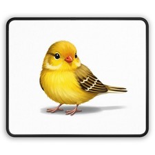 Cute Yellow Bird Gaming Mouse Pad picture