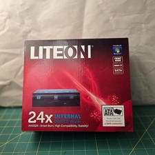 Lite-On iHAS424-98B 24x Internal SATA DVD/CD Writer RW Smart Burn - Sealed Box picture