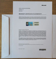 Microsoft Visual Studio 2022 Enterprise Retail License Authentic picture