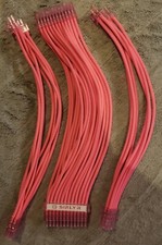 SIRLYR Power Unit Extension Wire Set  - Male to Female Plugs/Sockets - Pink picture